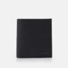 Calvin Klein WARMTH TRIFOLD COIN NANO - Geldbörse - Black