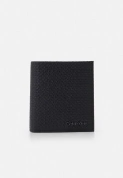 Calvin Klein WARMTH TRIFOLD COIN NANO - Geldbörse - Black