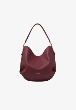 CALLISTA HOBO LARGE CASUAL GRAIN - Handtasche - Dark Purple