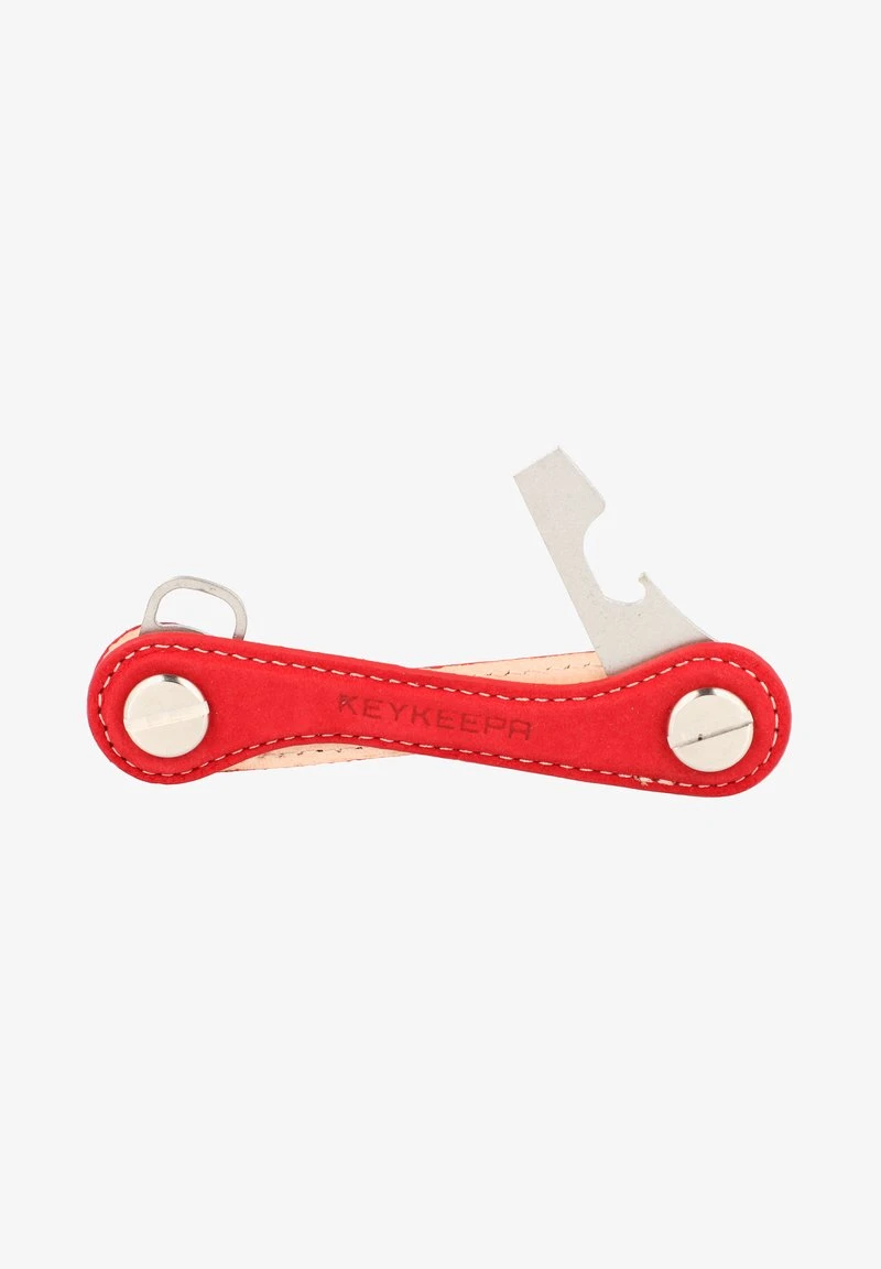 Schlüsselanhänger - Nubuk Red – Bild 4