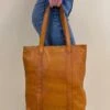 PARIS - Shopping Bag - Cognac