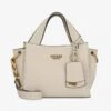 Guess ZED SMALL GIRLFRIEND CARRYALL - Handtasche - Stone