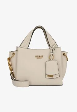 Guess ZED SMALL GIRLFRIEND CARRYALL - Handtasche - Stone
