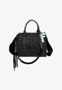 SQUARE - Handtasche - Limited Leo Black