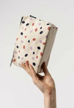 Mela BIG POUCH - Kosmetiktasche - Greige