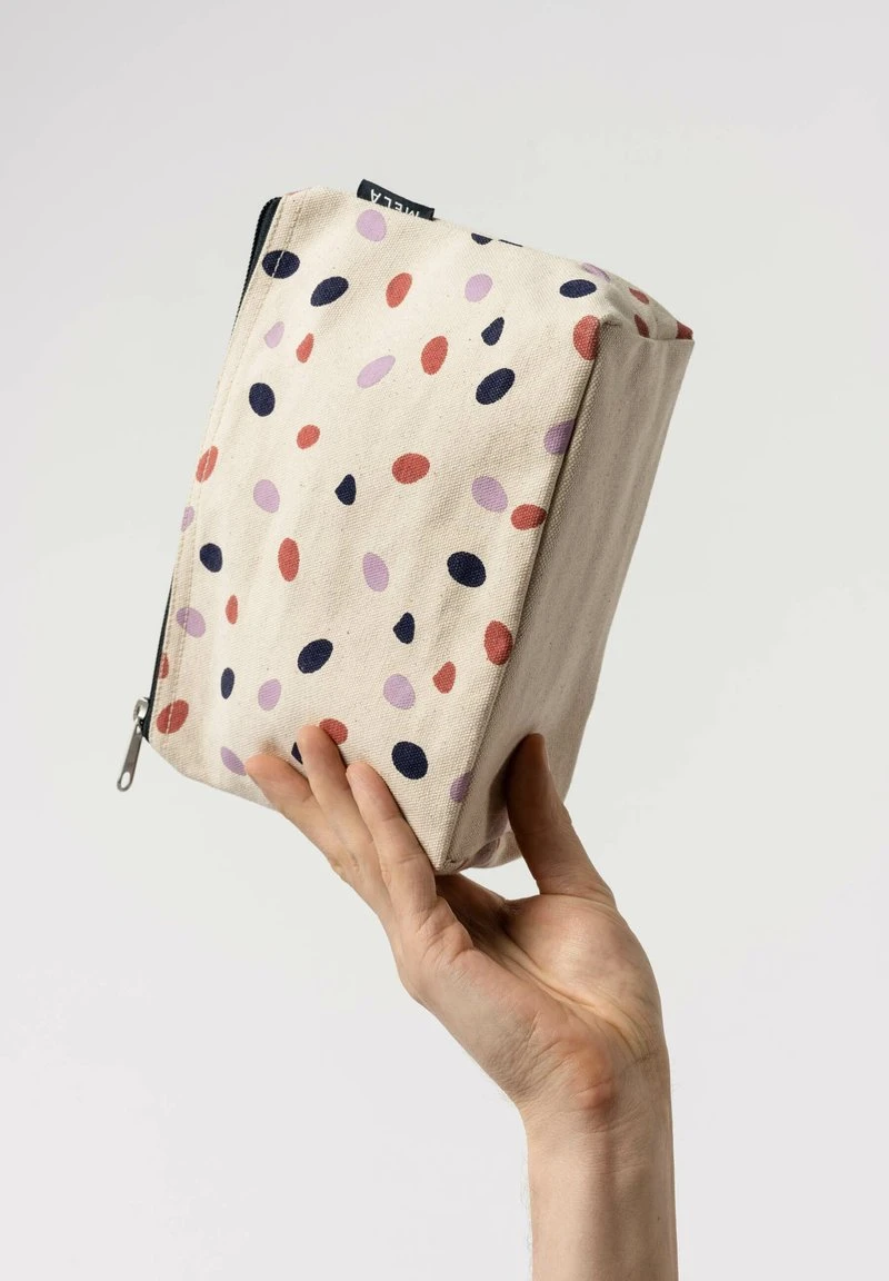 Mela BIG POUCH - Kosmetiktasche - Greige