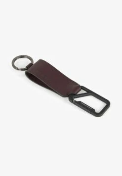 Piquadro CON MOSCHETTONE - Schlüsselanhänger - Bordeaux
