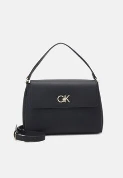 Calvin Klein LOCK TOTE - Handtasche - Black