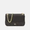 DKNY MINNIE SHOULDER BAG - Umhängetasche - Black