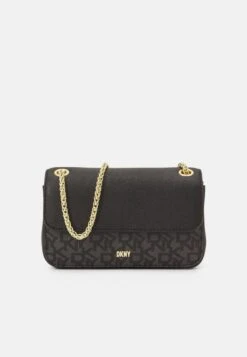 DKNY MINNIE SHOULDER BAG - Umhängetasche - Black