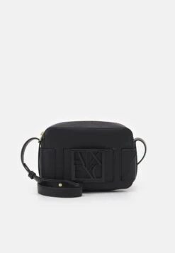 Armani Exchange MESSENGER BAG - Umhängetasche - Black