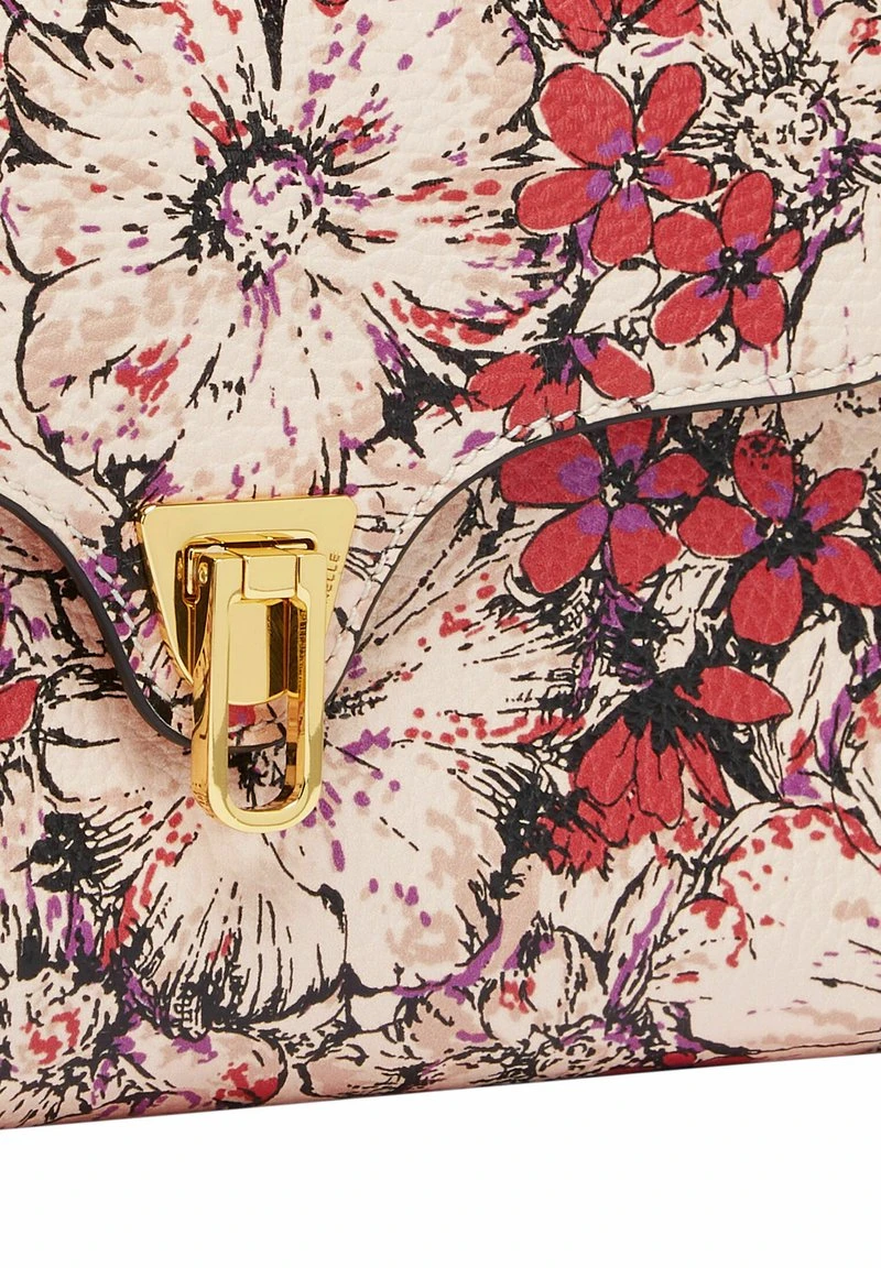 Coccinelle BEAT FLOWER PRINT - Umhängetasche - Mul Creamy Pink – Bild 3