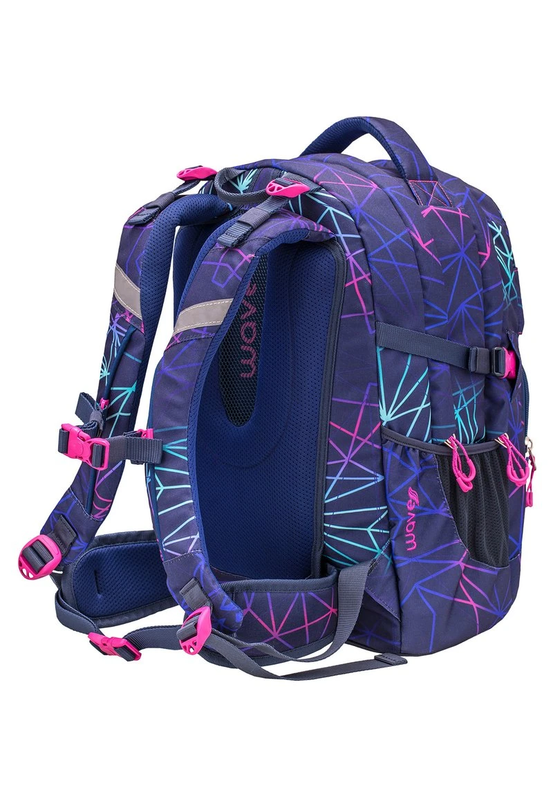 Wave INFINITY - Tourenrucksack - Stripes Purple – Bild 4