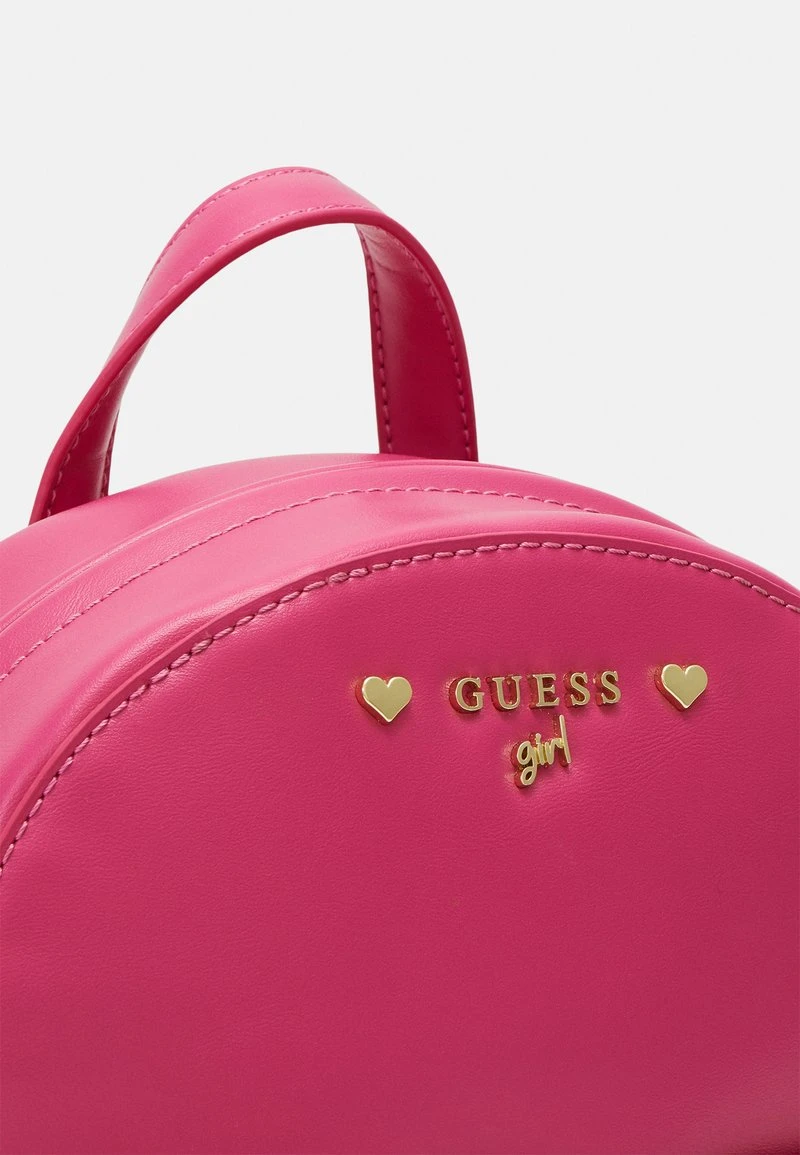 Guess BACKPACK UNISEX - Tourenrucksack - Milk/fuxia Combo – Bild 6