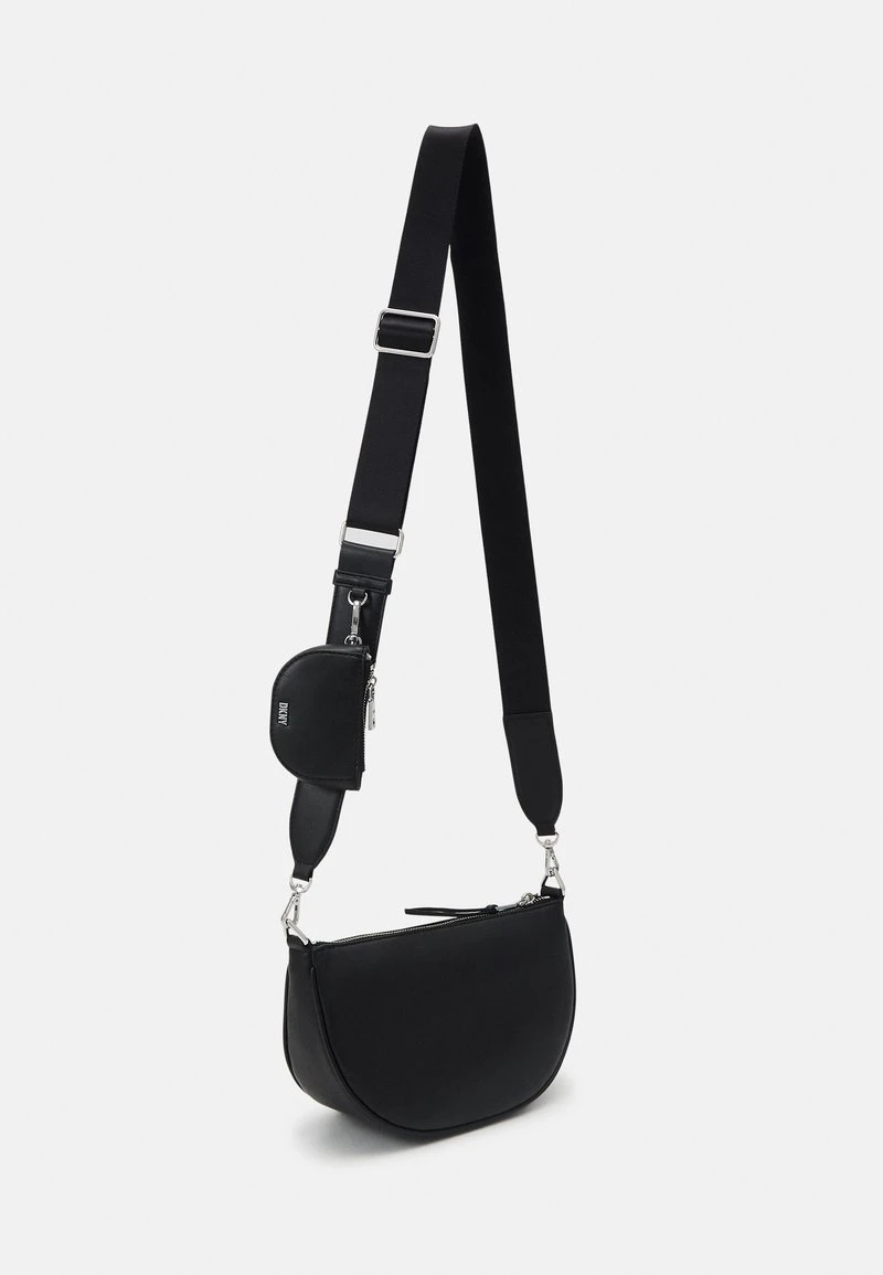DKNY ORION CBODY - Umhängetasche - Black/silver – Bild 2
