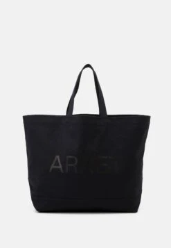 ARKET OVERSIZE TOTE BAG UNISEX - Shopping Bag - Black