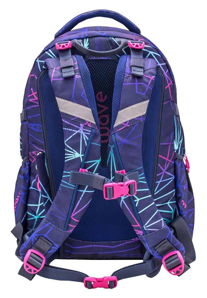 Wave INFINITY - Tourenrucksack - Stripes Purple – Bild 2