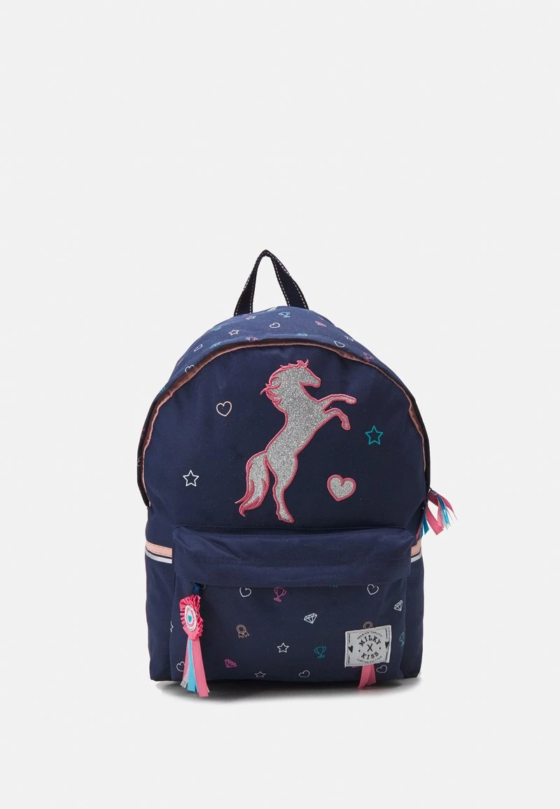 Kidzroom BACKPACK MILKY KISS LIVE LOVE RIDE - Tagesrucksack - Navy