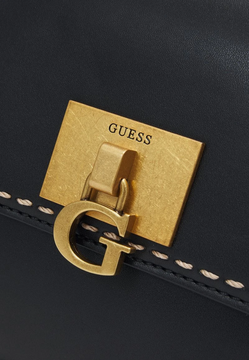 Guess STEPHI HANDLE FLAP - Handtasche - Schwarz – Bild 4