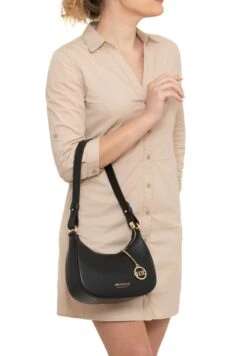 CENTRAL ZIP - Handtasche - Black